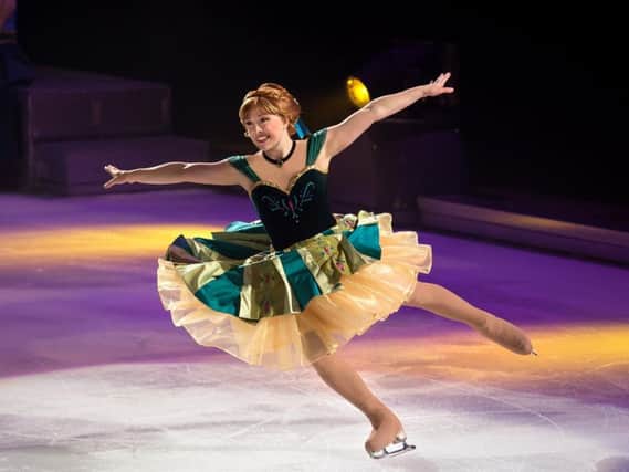 Action from Disney on Ice's latest show, Dream Big.
