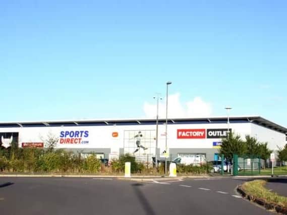 Sports Direct's Shirebrook Warehouse