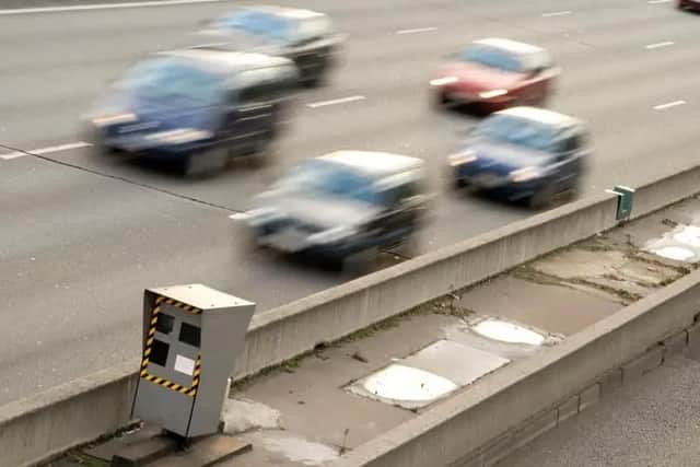 These work in the same way as overhead cameras, but are positioned on the floor. They don't tend to be used these days but they trigger when driven past at speed.