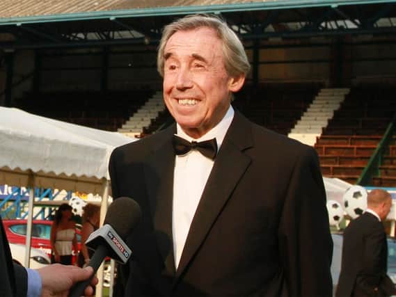 Gordon Banks at the old Chesterfield FC Saltergate ground