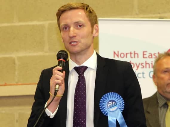 Lee Rowley, Conservative MP for North East Derbyshire.
