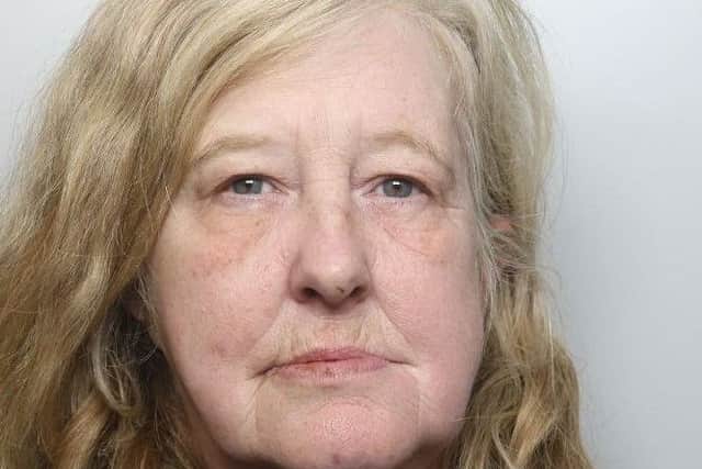 Pictured is Wendy Jane Undrill, 54, of Green Farm Close, Holme Hall, Chesterfield, who has been jailed for eight weeks for breaching a restraining order.