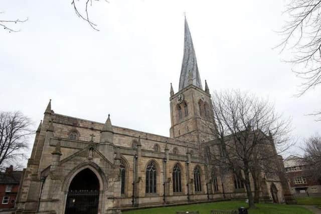 The Crooked Spire was rated the best thing about Chesterfield town centre.