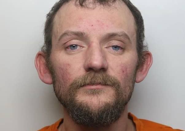 Pictured is motoring offender Frank Cotton, 33, of Stratton Road, Bolsover, who has been jailed for 18 weeks after he admitted drink-driving, driving without insurance and driving while disqualified.