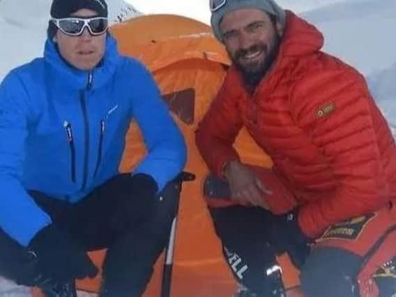 Climbers Tom Ballard and Daniele Nardi have been missing since February 24. Photo - GoFundMe page