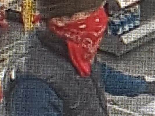 Police would like to speak to the man pictured in connection with the incident
