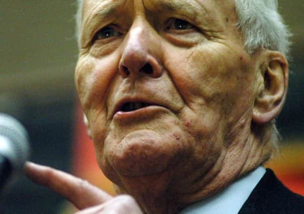 Tony Benn served as MP for Chesterfield from 1984 to 2001.