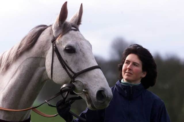 Venetia Williams, one of the leading trainers in the country who has saddled a Grand National winner. (PHOTO BY: Getty Images)
