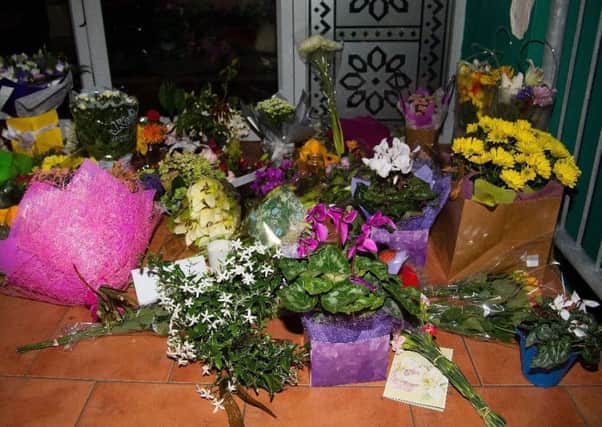Flowers are placed on the front steps of the Wellington Masjid mosque in Kilbirnie in Wellington on March 15, 2019, after a shooting incident at two mosques in Christchurch. - Attacks on two Christchurch mosques left at least 49 dead on March 15, with one gunman -- identified as an Australian extremist -- apparently livestreaming the assault that triggered the lockdown of the New Zealand city. Photo: Getty Images.