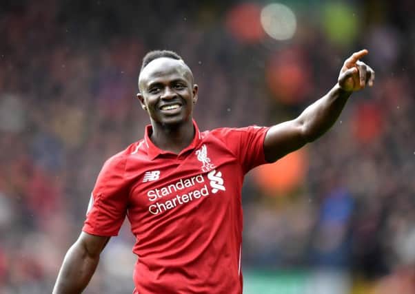 Liverpool striker Sadio Mane, who is wanted by Real Madrid, according to the rumour mill. (PHOTO BY: Michael Regan/Getty Images)