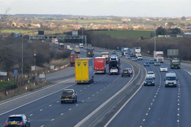 The go-slow protest will take place on part of the M1 this weekend