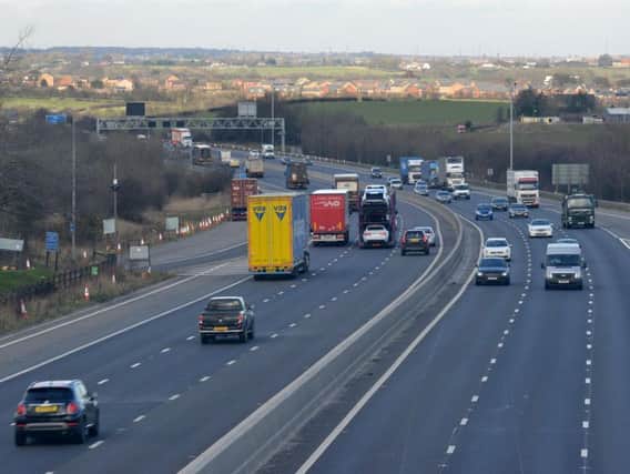 The go-slow protest will take place on part of the M1 this weekend