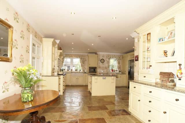Beautifully appointed kitchen.