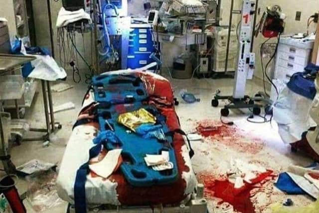 Image shared on Twitter by police in Hampshire.