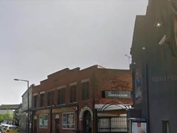 The incident is understood to have happened at around 1.10am outside of the Association bar in Nottingham Road.
