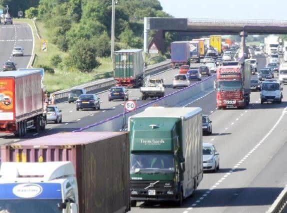 There was a fatal crash on the M1 near Barlborough on Friday.