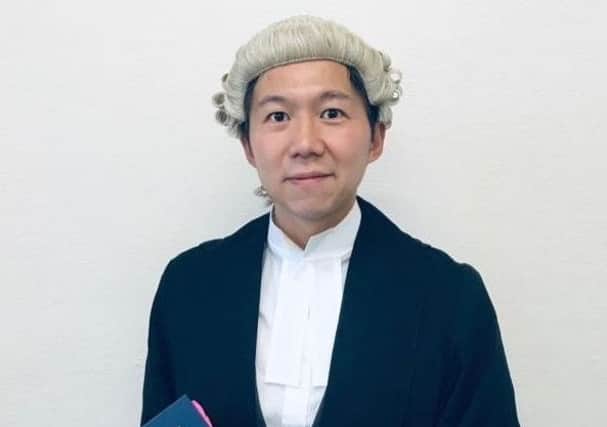 Pictured is criminal defence lawyer Denney Lau who has attained his Higher Rights of Audience to represent clients all the way to Crown Court hearings.