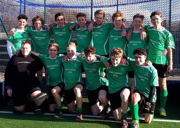 The brave Chesterfield U18s team, who reached the semi-finals of the English Hockey Tier 3 Cup.