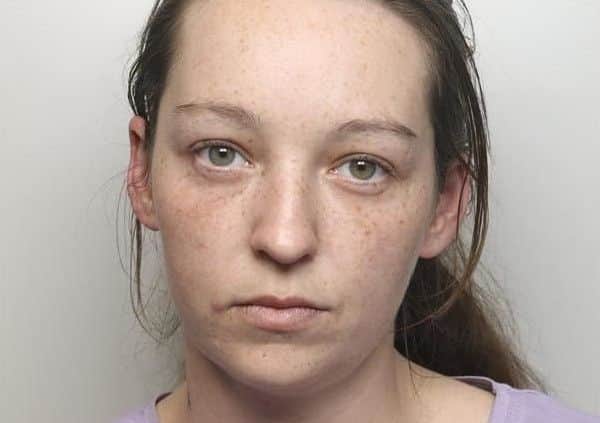 Pictured is Charley Wright, 26, of Beaumont Walk, Leicester, who has been jailed for 22 weeks after committing seven thefts and an assault by beating.