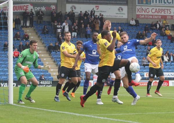 Chesterfield FC v Dover Athletic,