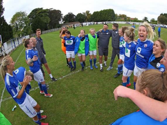 Chesterfield Ladies FC (Pic: Tina Jenner)
