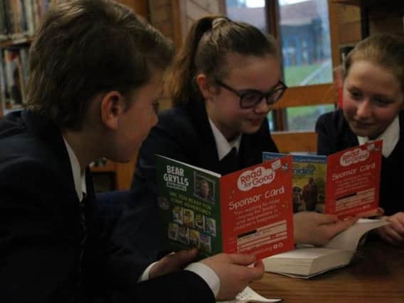 St Mary's Catholic High School has been dubbed a 'superstar school' by a children's reading charity.
