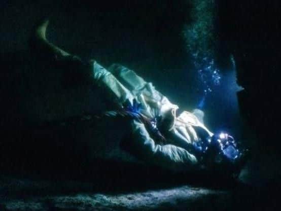 'On the seabed, cold, pitch black and silent. Can you imagine?'