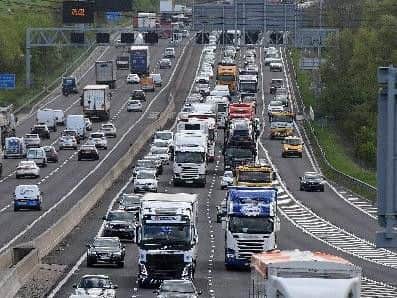 Police are appealing for information after a man was found dead on the M1 last night.