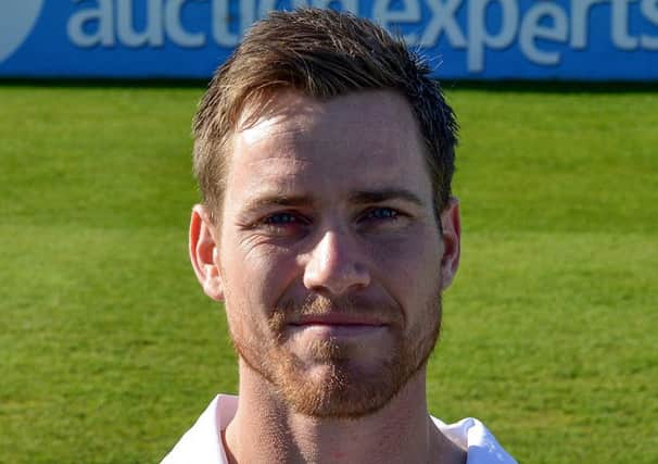 Derbyshire County Cricket Club, pictured is Luis Reece