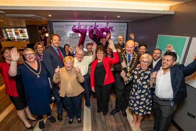 Celebrations have taken place to mark the opening of Chesterfield's new Premier Inn.