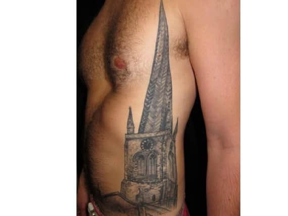 Who is the owner of this Crooked Spire tattoo?