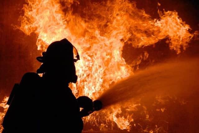 Firefighters were called to more than 1,100 'deliberate' blazes in Chesterfield and Derbyshire last year.
