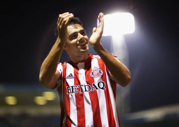 GILLINGHAM, UNITED KINGDOM - AUGUST 22:  Reece James of Sunderland celebrates at the full time whistle after the Sky Bet League One match between Gillingham and Sunderland at Priestfield Stadium on August 22, 2018 in Gillingham, United Kingdom.  (Photo by Naomi Baker/Getty Images)