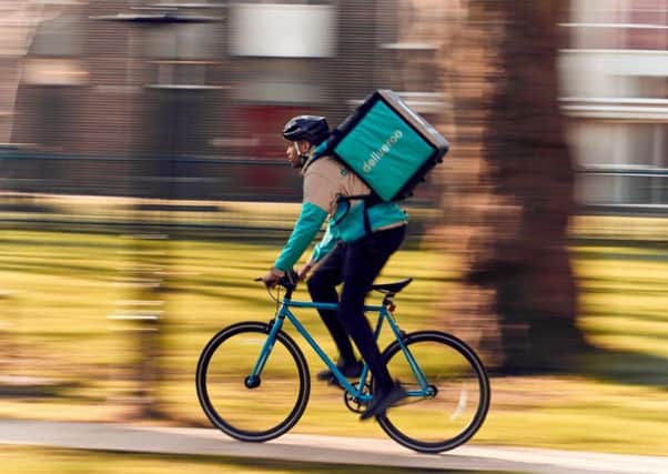 Deliveroo are looking for riding enthusiasts.