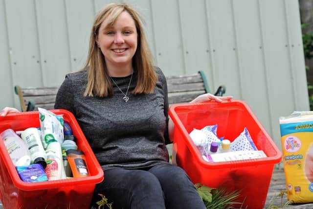 Hannah Hart has set up a Hygiene Bank where people living in poverty can access toiletries.