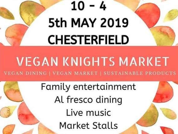 The vegan market takes place on May 5.