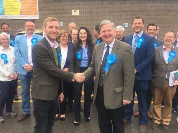 The Conservatives have taken control of North East Derbyshire District Council. Picture: Lee Rowley MP (Twitter).
