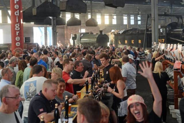Rail Ale attracts beer lovers and rail enthusiasts alike