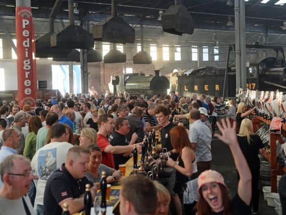 Rail Ale attracts beer lovers and rail enthusiasts alike