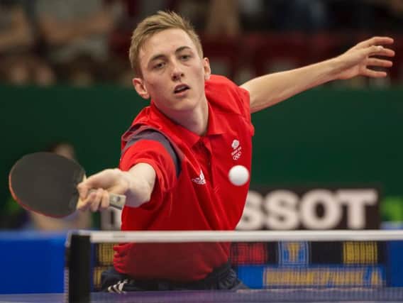 Liam Pitchford in action during the last European Games in Baku