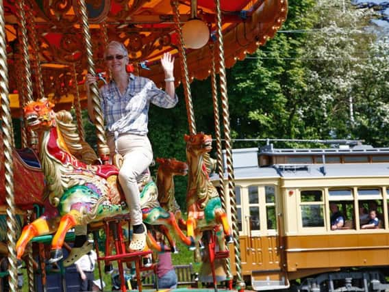 Fairground fun comes to Crich Tramway Village as part of Beside The Seaside.