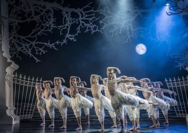 SWANLAKE by Bourne,                 , Choreography - Matthew Bourne, Designs - Let Brotherston, Lighting - Paule Constable, New Adventures, 2018, Plymouth, Royal Theatre Plymouth, Credit: Johan Persson/
