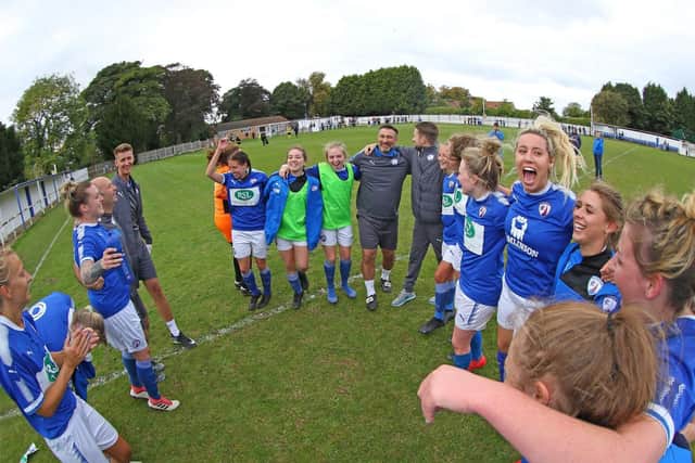 It's been a season to remember for the Spireites ladies side.