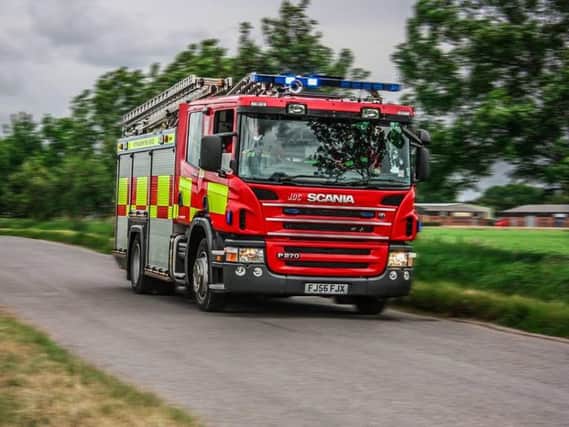 Derbyshire fire crews called to horse in a ditch