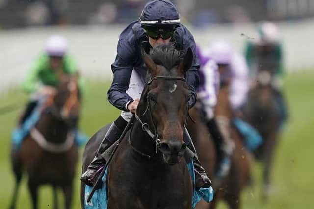 Sir Dragonet, who could go off favourite for Saturday's Investec Derby after this impressive win at Chester. (PHOTO BY: Alan Crowhurst/Getty Images).