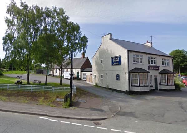 The plans would see the Black Horse Inn pub in Somercotes knocked down.