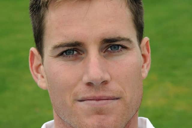 Luis Reece was amongst the wickets for Derbyshire.