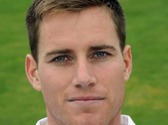 Luis Reece was amongst the wickets for Derbyshire.