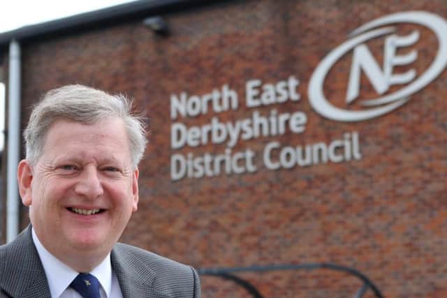 The new leader of North East Derbyshire District Council, Councillor Martin Thacker.