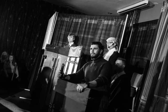 The Murder Trial gives you the chance to sit on a jury and decide on the fate of the defendant